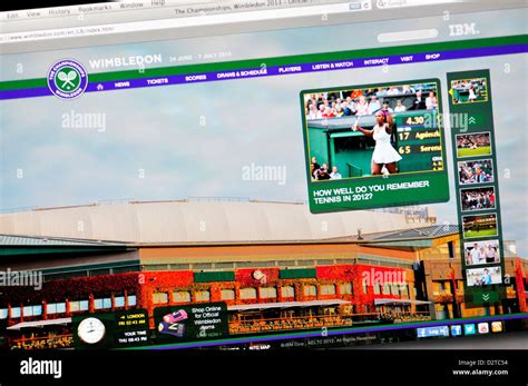 official wimbledon website.